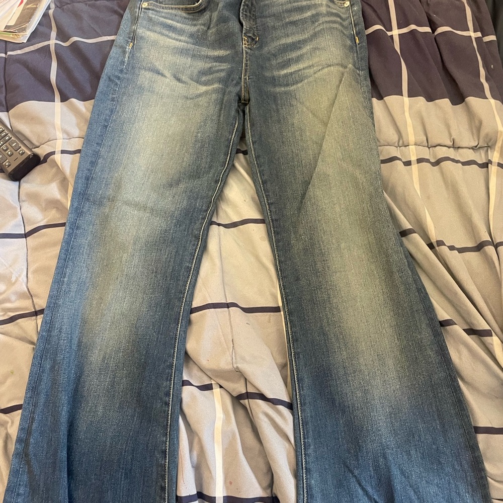 Veronica beard jeans Gemma skinny mid flare mid rise